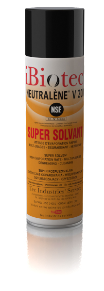 Spray nettoyant et dégraissant pour l'inox ou l'acier